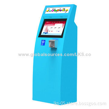 Industrial PC kiosk terminal with Mi-fare card reader and inter-phone